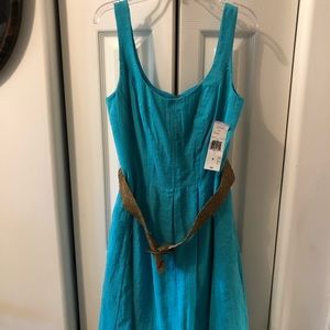 Turquoise Summer Dress Size 6